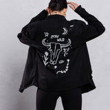 STAY WILD Shirt Jacket