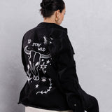 STAY WILD Shirt Jacket