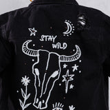 STAY WILD Shirt Jacket