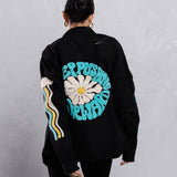 KEEP PUSHING FORWARD Shirt Jacket