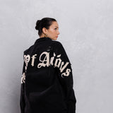 CITY OF ANGEL Cream Font Shirt Jacket