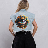 UNITY Crop Denim Vest