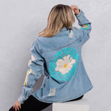 KEEP PUSHING FORWARD Shirt Jacket