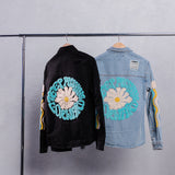KEEP PUSHING FORWARD Shirt Jacket