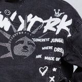 IN NEW YORK Crop Denim Jacket
