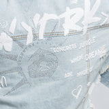 IN NEW YORK Crop Denim Jacket