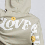 SELF LOVE CLUB Crop Hoodie Set