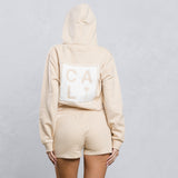 CALI LOVE Crop Hoodie Set