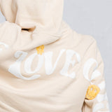 SELF LOVE CLUB Crop Hoodie Set
