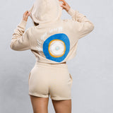 PROTECT YOUR ENERGY Crop Hoodie Set