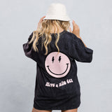 HAVE A NICE DAY pink smiley Tee