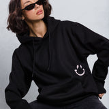HAVE A NICE DAY pink smiley Hoodie