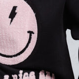 HAVE A NICE DAY pink smiley Hoodie