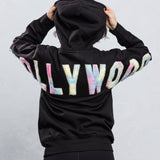 HOLLYWOOD SIGN Cotton Candy Hoodie