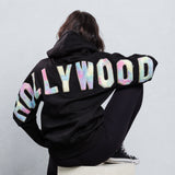 HOLLYWOOD SIGN Cotton Candy Hoodie