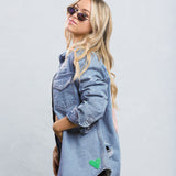 WORRY LESS Shirt Jacket