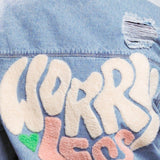 WORRY LESS Shirt Jacket
