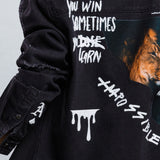 NOTHING IS IMPOSSIBLE Shirt Jacket