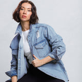 PROTECT YOUR ENERGY Shirt Jacket