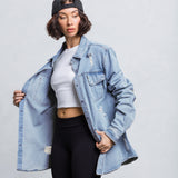 SEE GOOD IN ALL THINGS Shirt Jacket