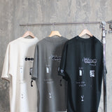UFKNBLVBL men oversized t-shirt