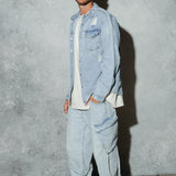 KNOW YOUR POWER Men Shirt Jacket