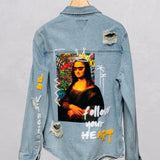 FOLLOW YOUR ART Shirt Jacket