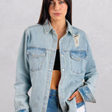 LOVE IS LOVE Shirt Jacket