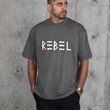 REBEL Men oversized t-shirt