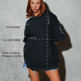 UNFKNBLVBL Women oversized t-shirt