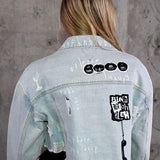 UNFKNBLVBL Crop Denim Jacket