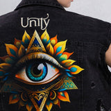 UNITY Crop Denim Vest