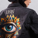 UNITY Cropped Denim Jacket