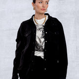 TAKE IT EASY teddy bear Shirt Jacket