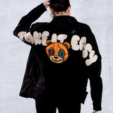 TAKE IT EASY teddy bear Shirt Jacket