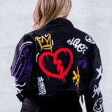 BE EXTRA Crop Denim Jacket