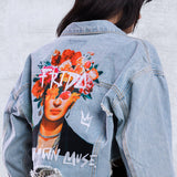 MY OWN MUSE Crop Denim Jacket