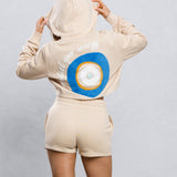 PROTECT YOUR ENERGY Cropped Hoodie Set