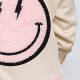 HAVE A NICE DAY pink smiley Hoodie