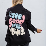 SEE GOOD IN ALL THINGS Shirt Jacket
