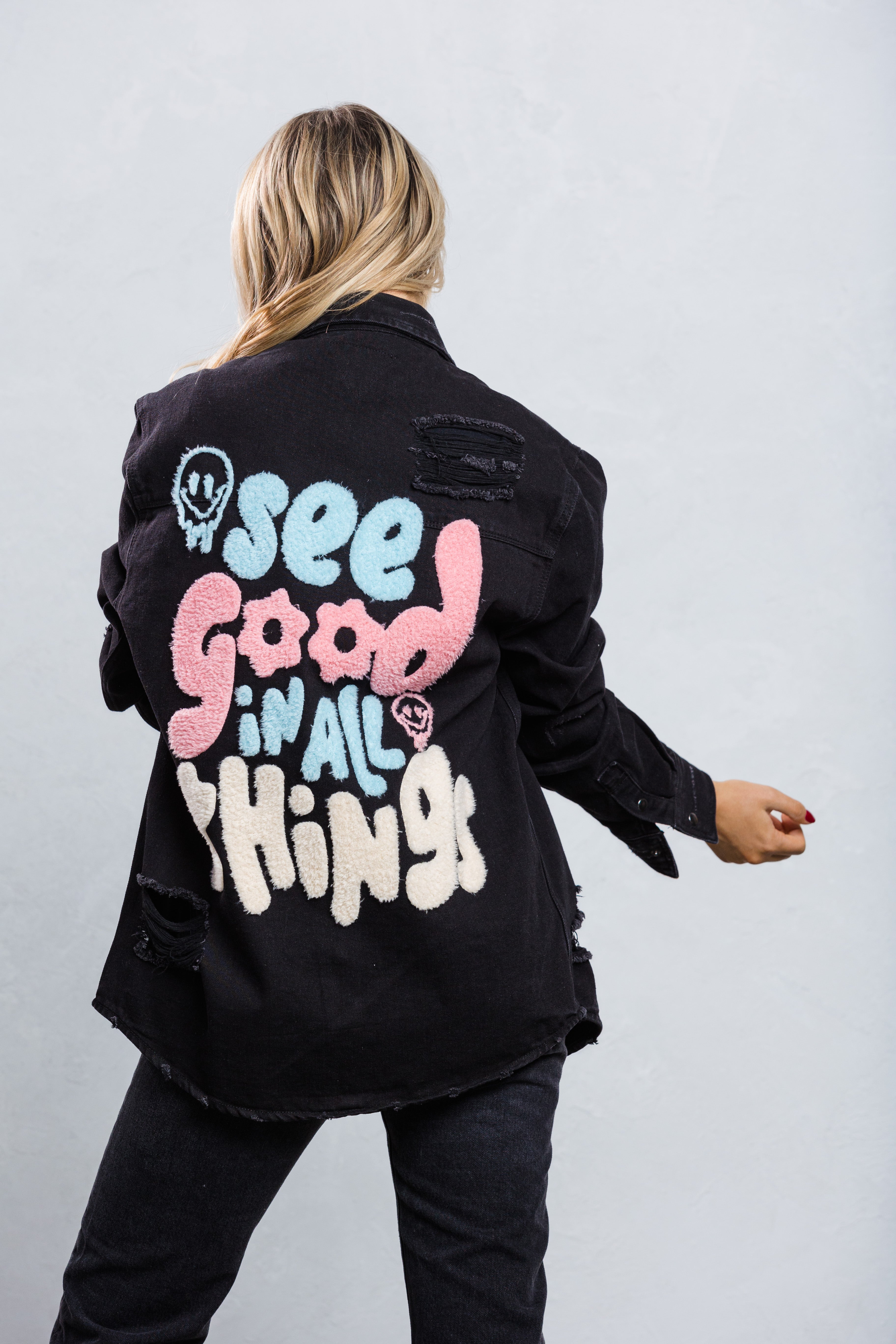 SEE GOOD IN ALL THINGS Shirt Jacket