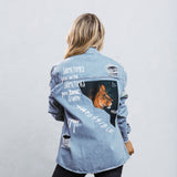 NOTHING IS IMPOSSIBLE Shirt Jacket