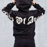 CITY OF ANGEL Cream font Hoodie Sweatshirt