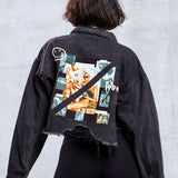 NOT IN THE MOOD Crop Denim Jacket