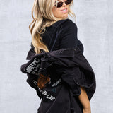 NOTHING IS IMPOSSIBLE Shirt Jacket