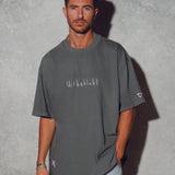 UFKNBLVBL men oversized t-shirt