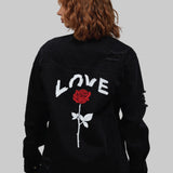 LOVE ROSE Women Denim Shirt Jacket