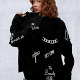 LA SKETCH Women Denim Shirt Jacket