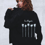 LA PALMS Women Denim Shirt Jacket