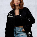 COMES IN WAVES Women Denim Shirt Jacket